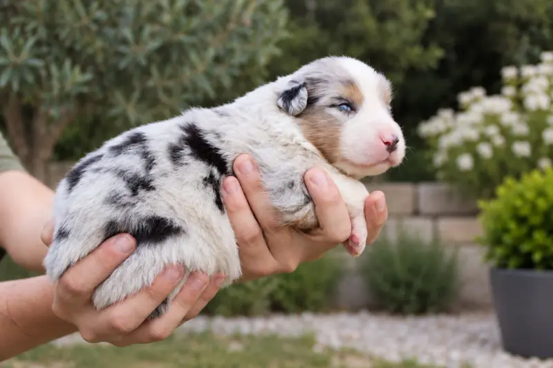 Portée de Berger australien, élevage Of Wolf Descendants