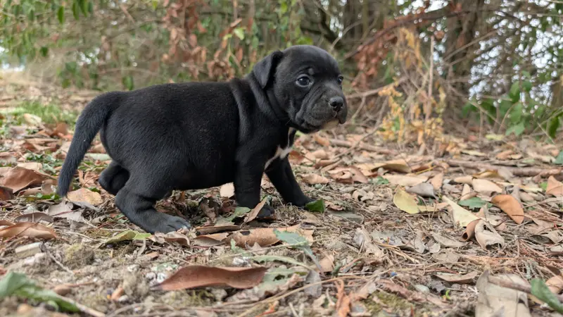 Portée de Staffordshire bull terrier, élevage Du Domaine du Clan d'Ors